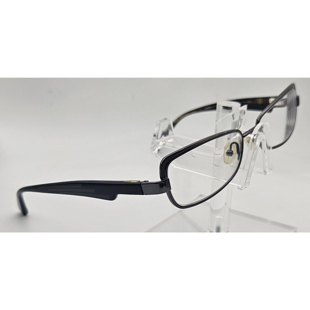 Marc Jacobs MJ 239 Eyeglasses 53-16-135 Black Rectangle Full Rim Made Italy E1